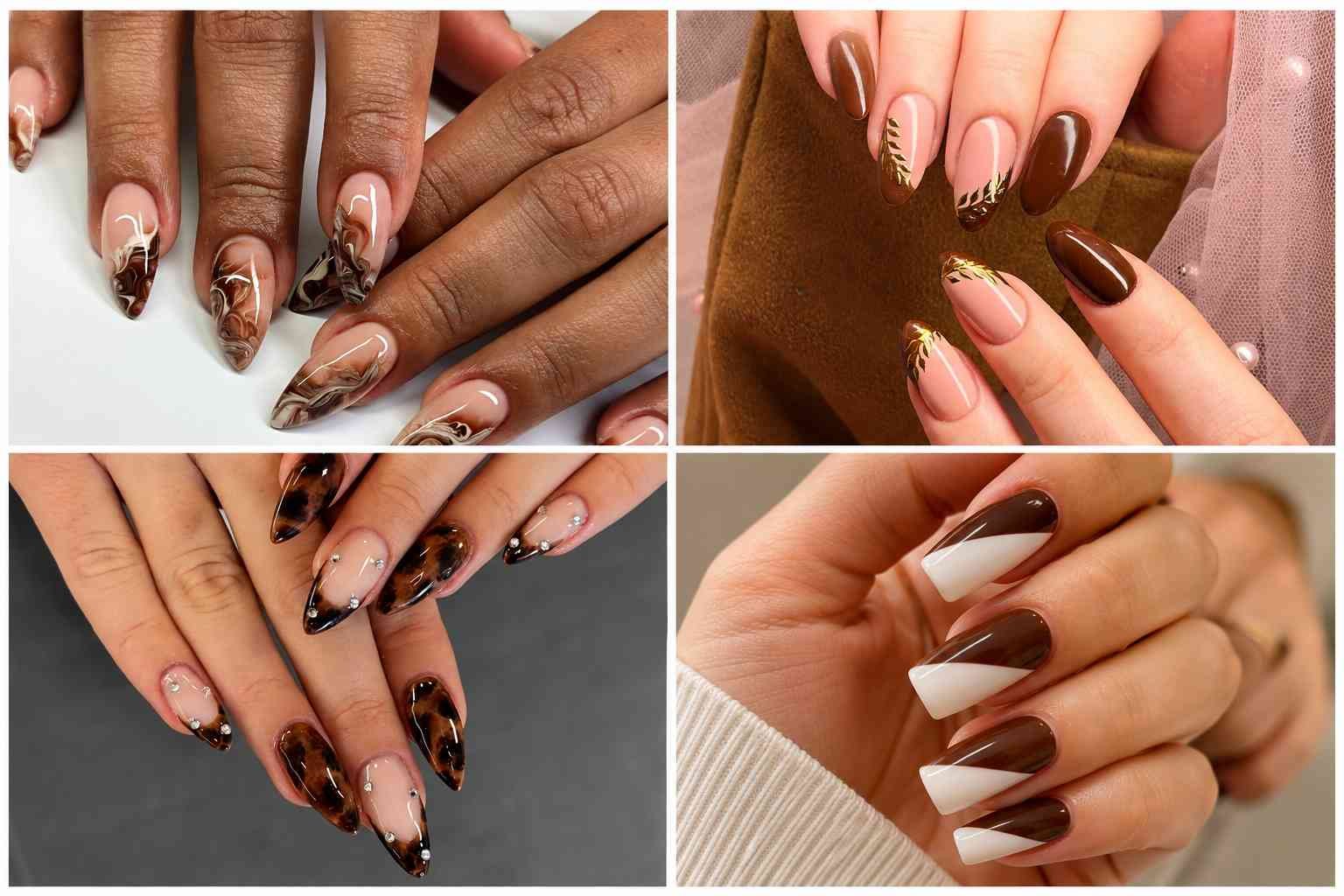 19 Chocolate Brown Nail Ideas for a Rich September Look
