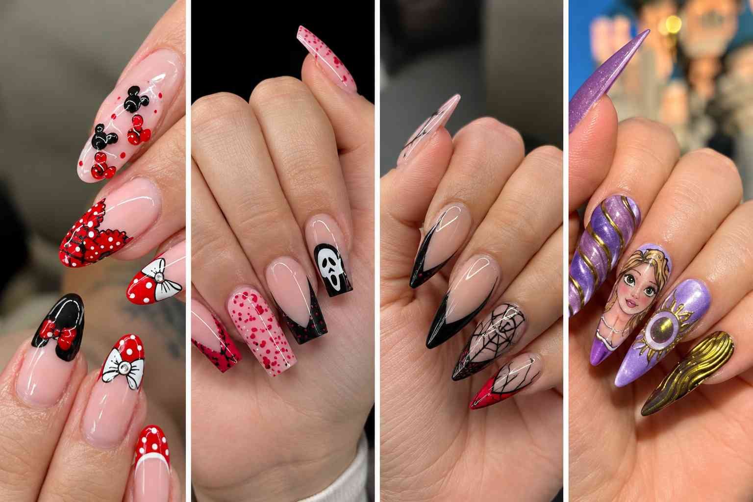 Best Disney Nails for Your Next Park Trip or Halloween Party: 25+ Cute, Classy & Simple Design Ideas