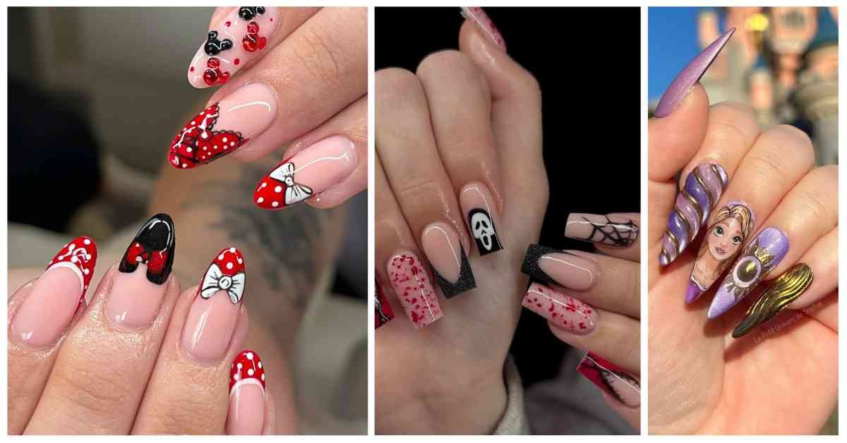 Best Disney Nails for Your Next Park Trip or Halloween Party: 25+ Cute, Classy & Simple Design Ideas