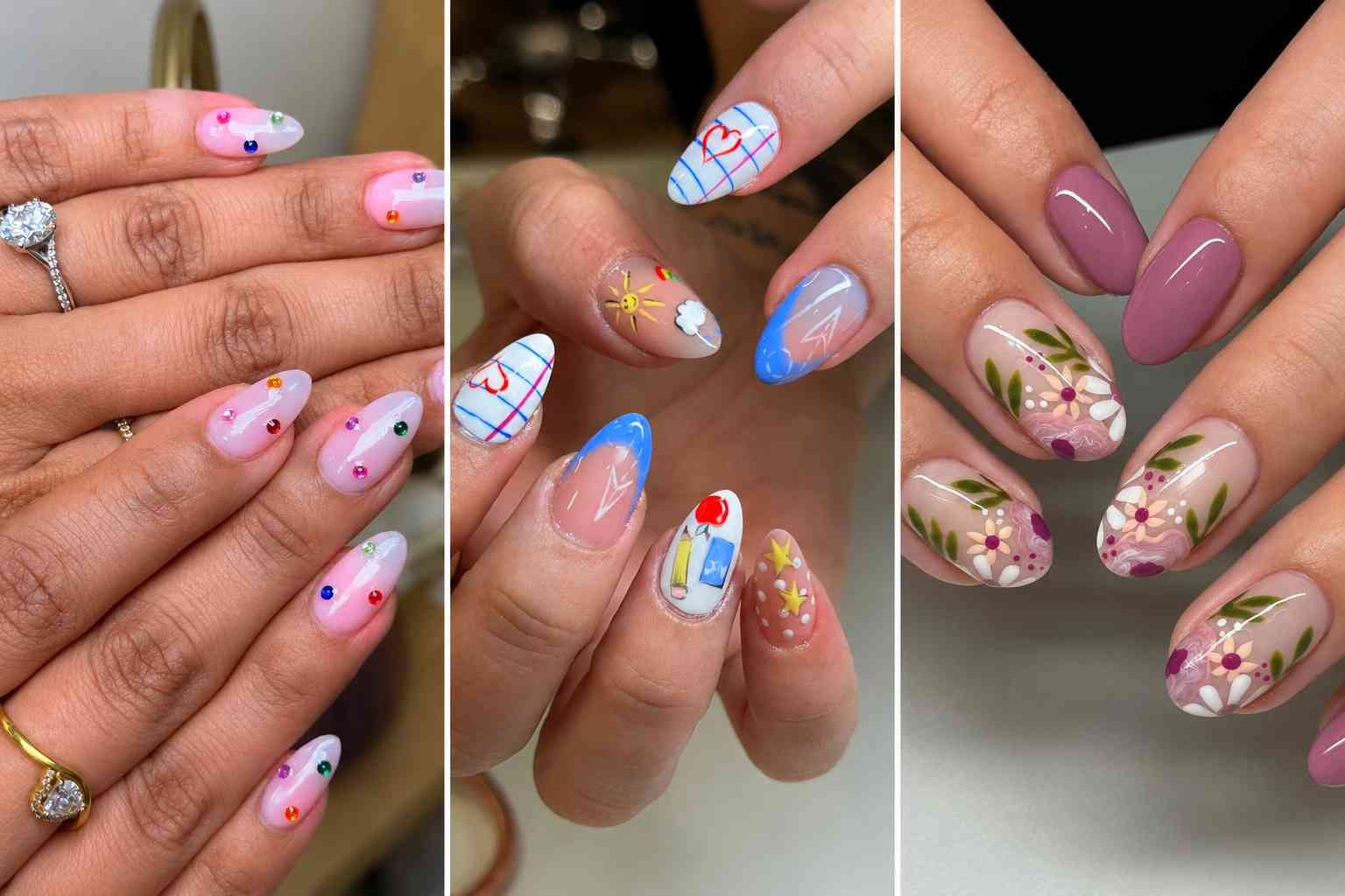 Fall October Nails for Teachers That Are Cute, Practical & Perfect for October