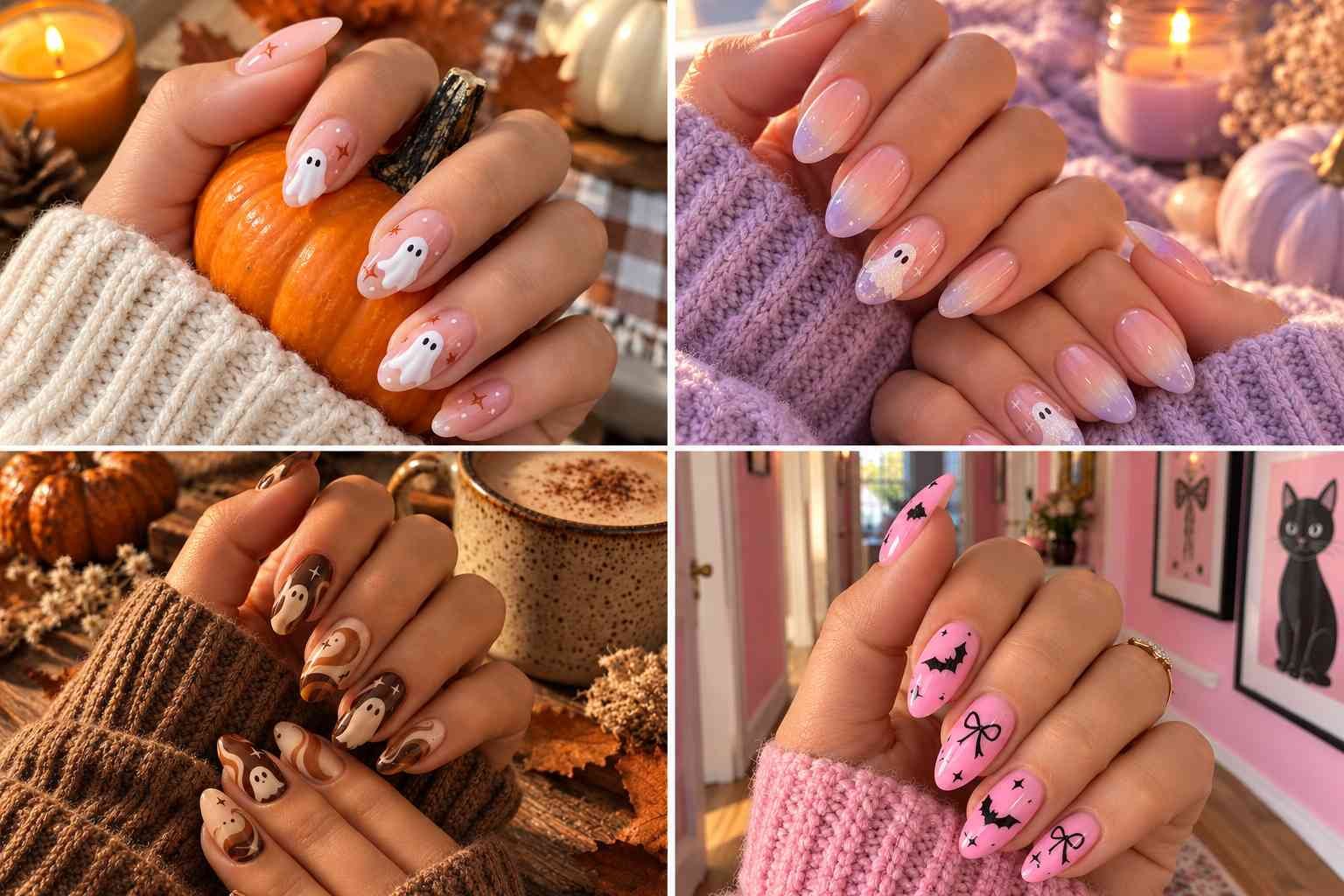 Cute Halloween Nail Ideas That Are Spooky Without Being Scary
